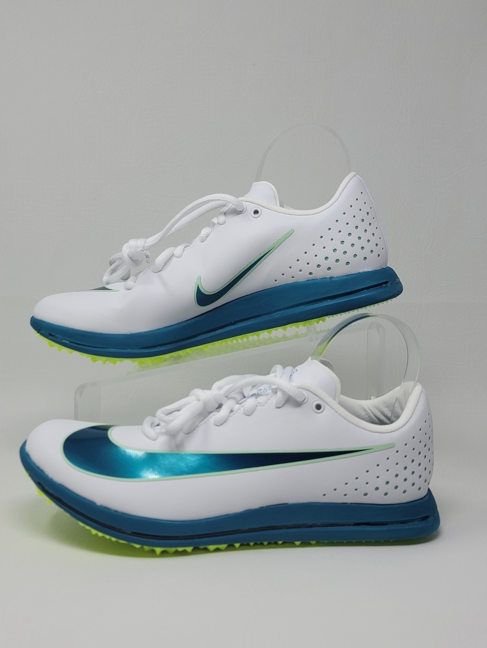 Nike Triple Jump Elite 3 White Green Jumping Spikes HV6425-100 Men’s Size 9 New - Picture 3 of 9